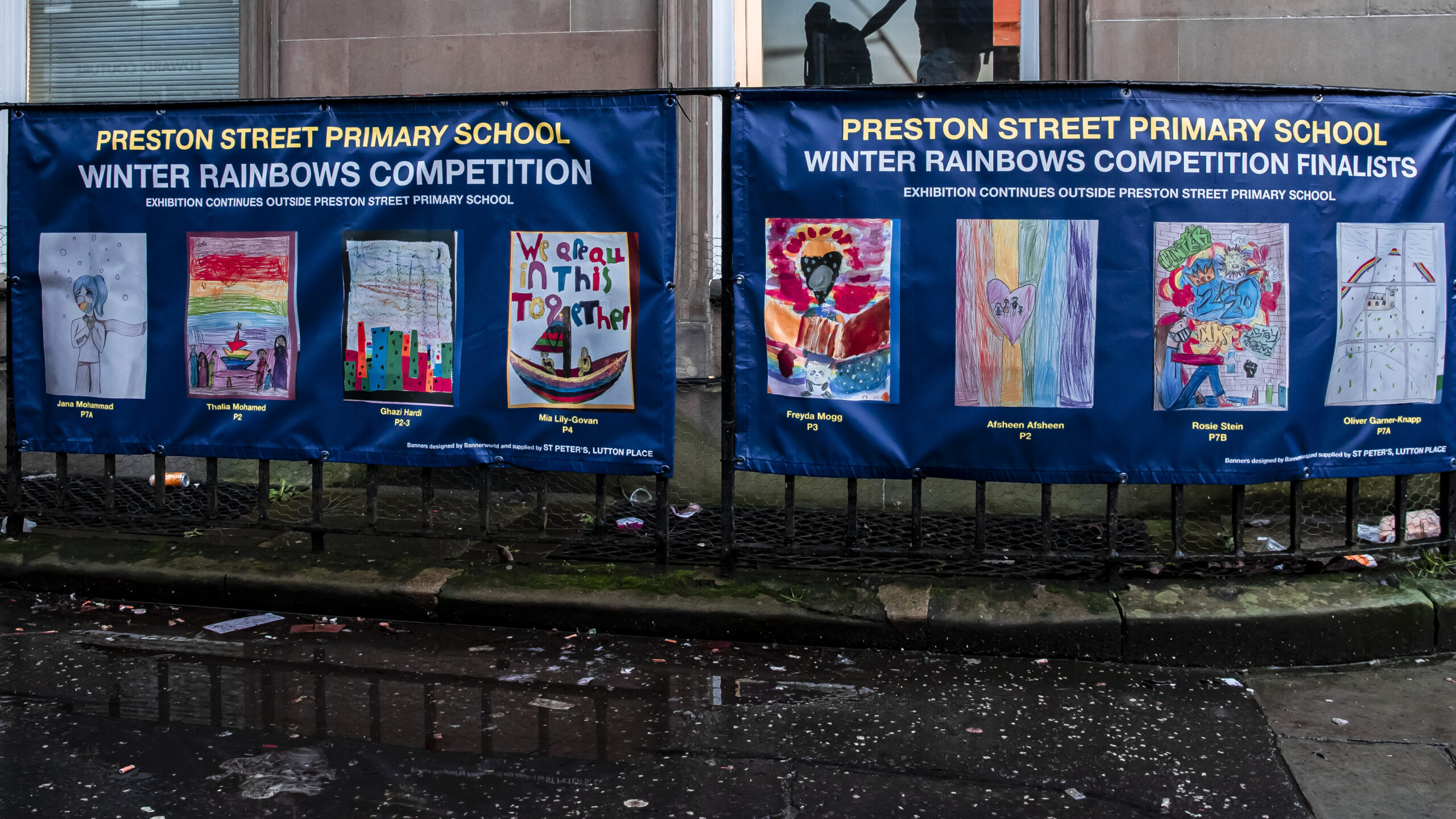 Winter Rainbow: An Out-door Exhibition