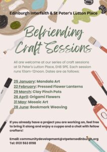 Befriending Craft Session @ St Peter's Church Hall