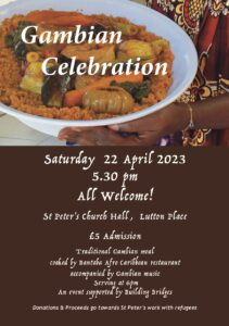 Gambian Community Meal @ St Peter's Church Hall